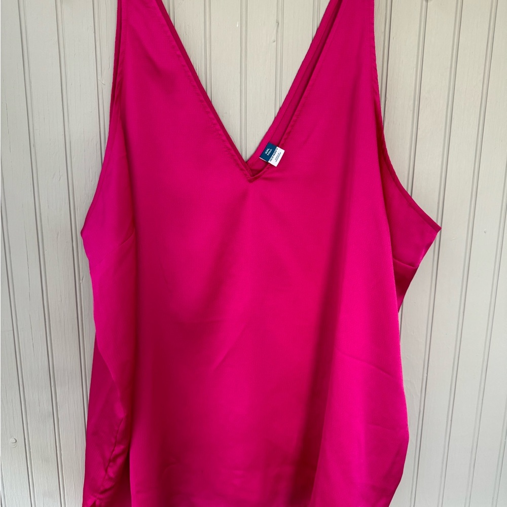 Old Navy Hot Pink Relaxed Tank Top